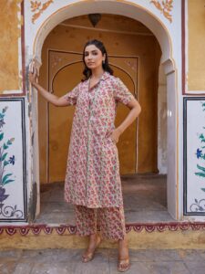 ANAR JAAL PRINT CO- ORD SET
