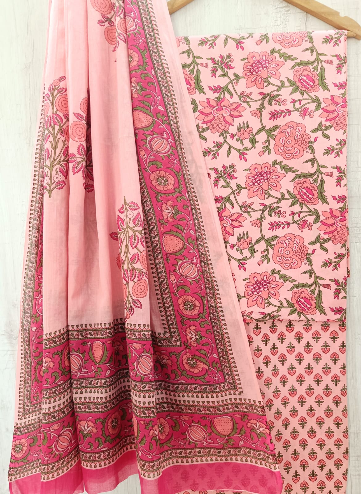 Heritage Floral Cotton Suit Set